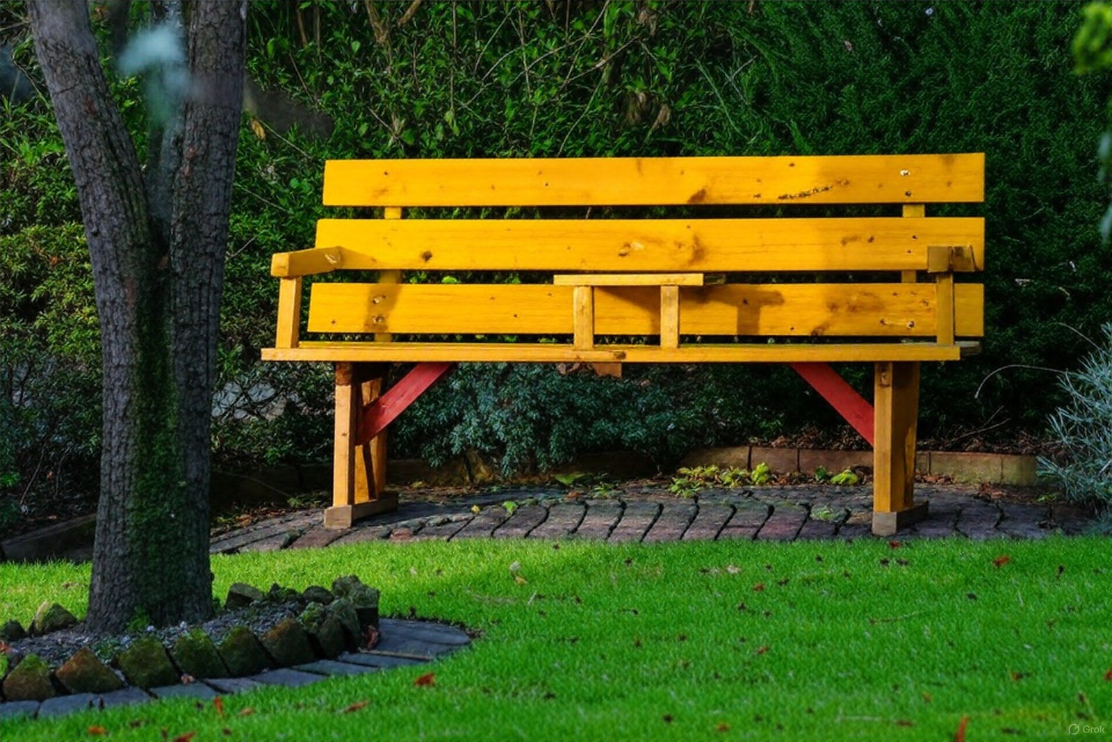 Banc jaune