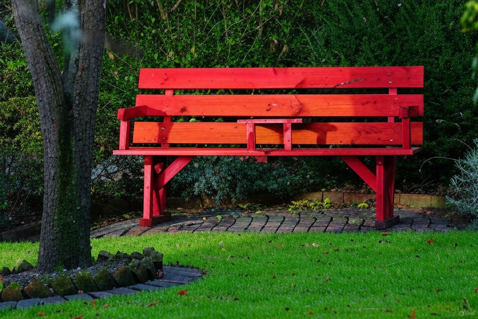Banc rouge