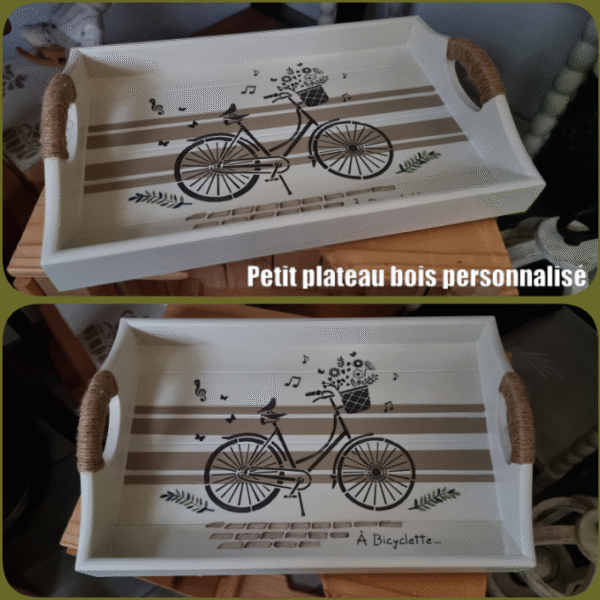 Plateaux en bois personnalisés