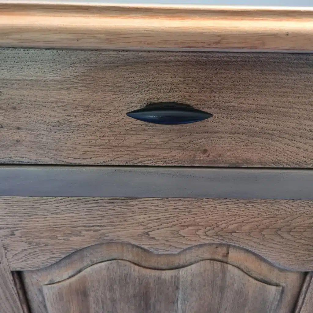 Enfilade en chêne massif style campagnard – Image 3