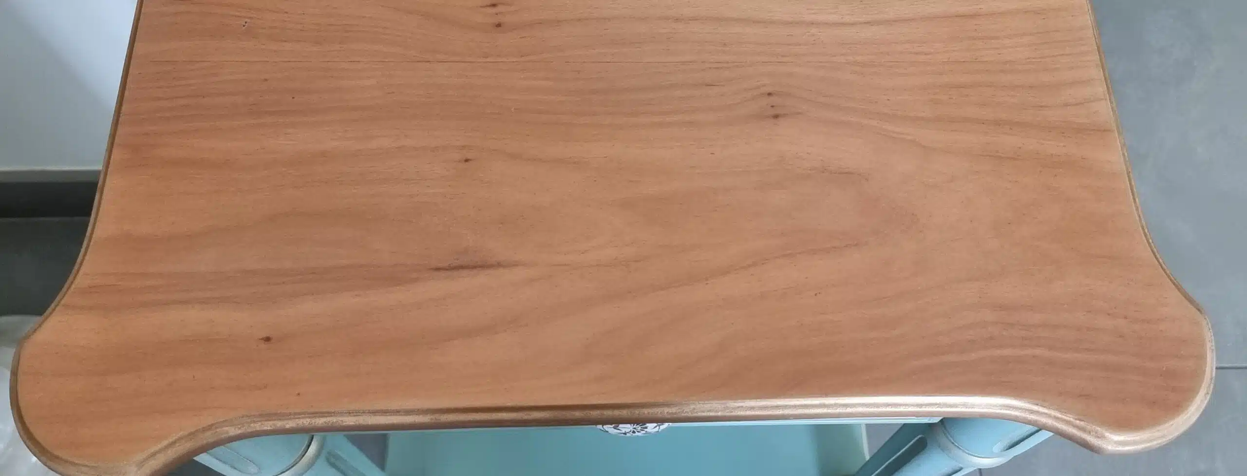 Meuble d’appoint ou chevet merisier vert et multicolore – Image 3