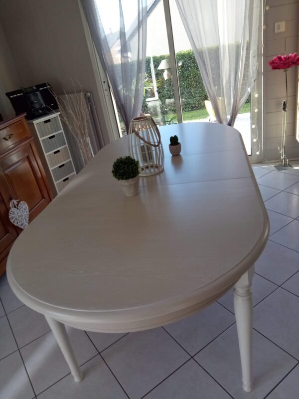 Table Louis Philippe en merisier patinée