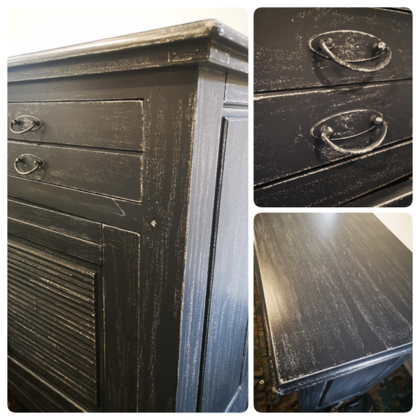 “Shabby anthracite” – Buffet style colonial – Image 4
