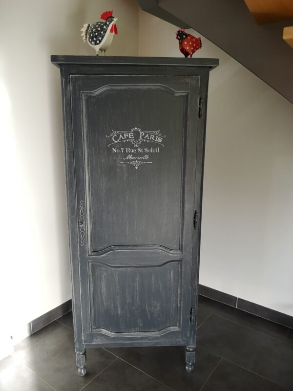 Bonnetière shabby style “Café Paris”