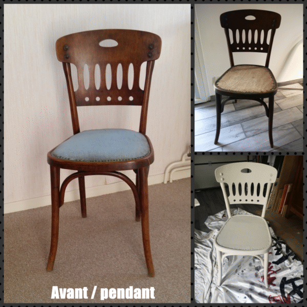 Chaise de bistrot relookée – Image 2