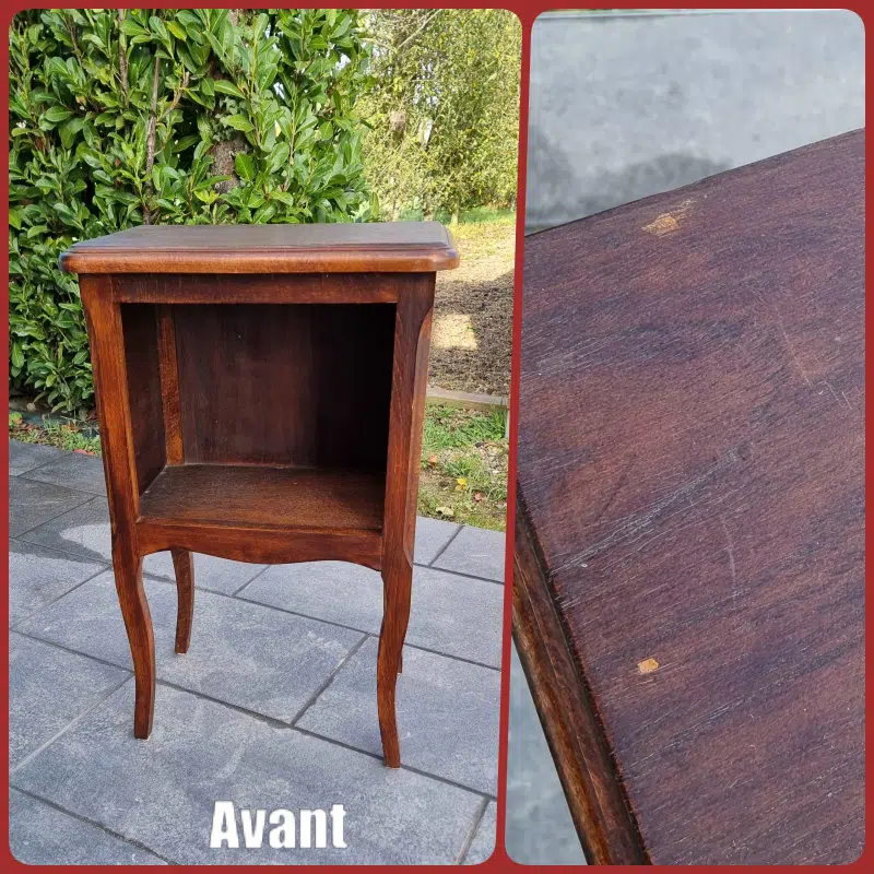 Chevet ou petit meuble d’appoint relooké – Image 2