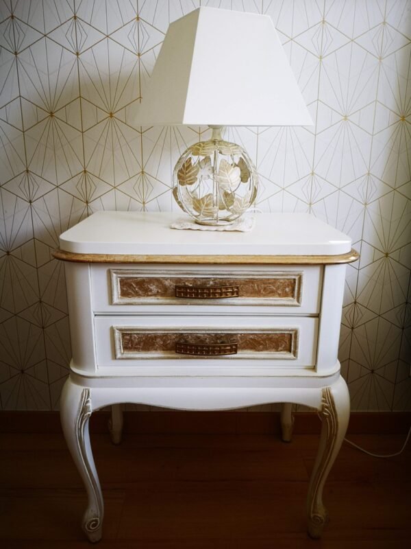 Chevet merisier style Régence “romantique”