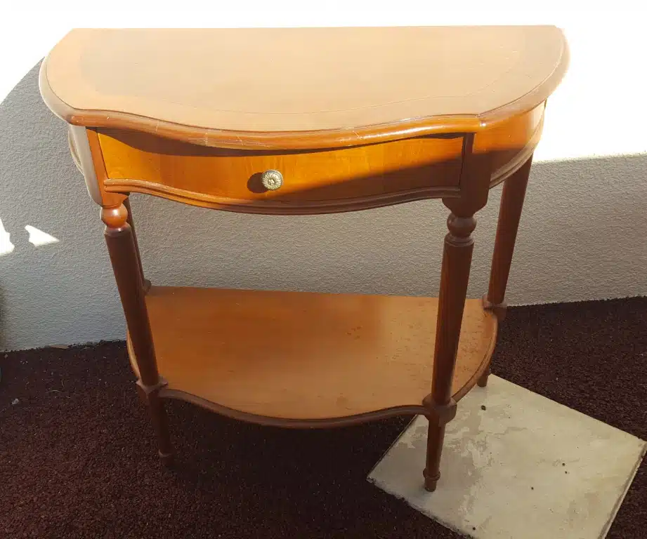 Console en merisier customisée – Image 2