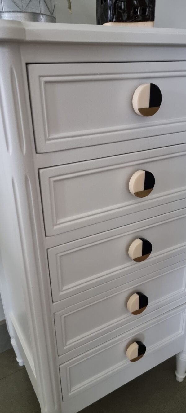 Chevet / Chiffonnier style Louis XVI relooké – Image 3
