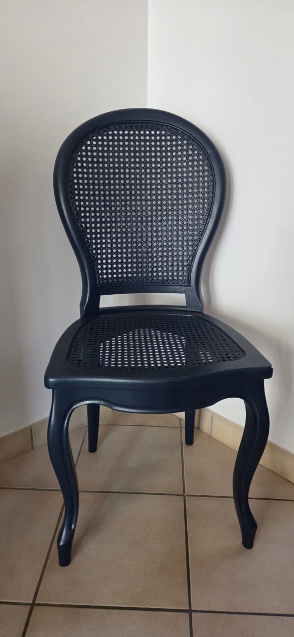 Séjour en merisier Louis Philippe relooké "Abysses" – Image 6