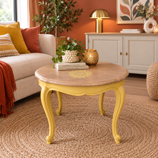 Table basse Louis XV – Un charme revisité